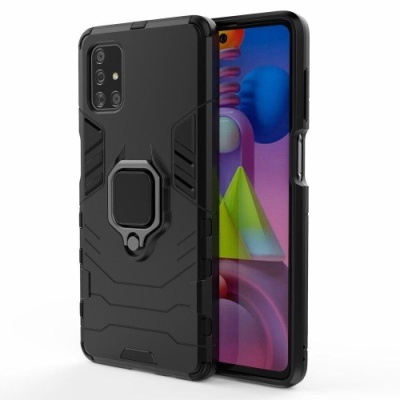 Купить чохол-накладка armor magnet для samsung m515 galaxy m51 - black онлайн