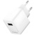 мережевий зарядний пристрій earldom es-eu43 1usb/2.4a/12w (білий) 