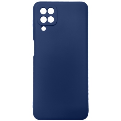Купить силіконовий чохол soft silicone case для samsung a125 galaxy a12/a127 galaxy a12/m127 galaxy m12 - dark blue онлайн