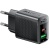 Мережевий Зарядний Пристрій Acefast A98 PD30W+QC 3.0 (1Type-C/USB/3A) (Чорний) мережевий зарядний пристрій acefast a98 pd30w+qc 3.0 (1type-c/usb/3a) (чорний)