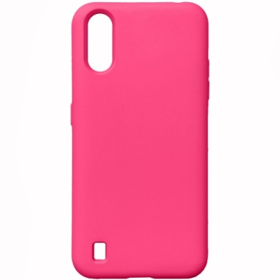 Купить силіконовий чохол nano silicone для samsung a015 galaxy a01 - rose red онлайн
