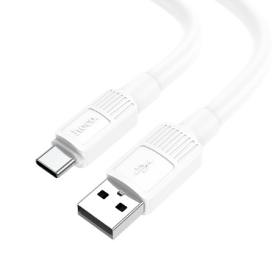 кабель hoco x84 solid usb - type-c 3a/1m (білий) 