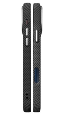 Купить чохол piblue carbon glacier magsafe (pl-99) для apple iphone 16 pro (чорний) онлайн
