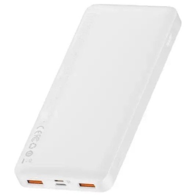 додаткова батарея power bank baseus bipow digital display 20w 20000mah overseas edition white (ppbd050502) 