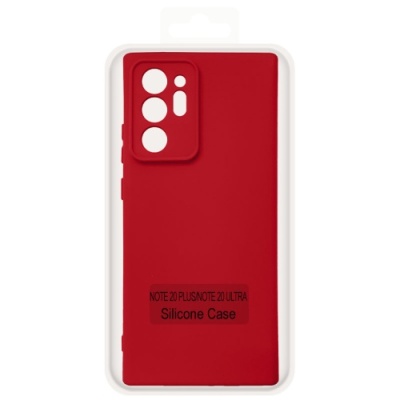 Купить чохол soft silicone case full для samsung n985 galaxy note 20 ultra (red) онлайн