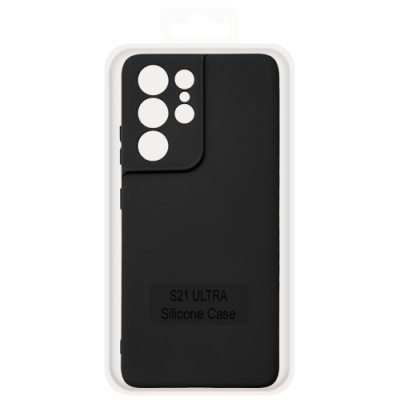 Купить чохол soft silicone case full для samsung g998 galaxy s21 ultra (black) онлайн