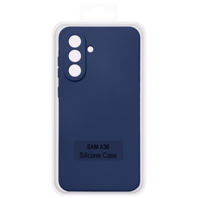 Купить чохол soft silicone case full для samsung a366 galaxy a36 5g/samsung a376 galaxy a37 5g (синій) онлайн