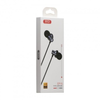 навушники xo ep15 in-ear metal grey 
