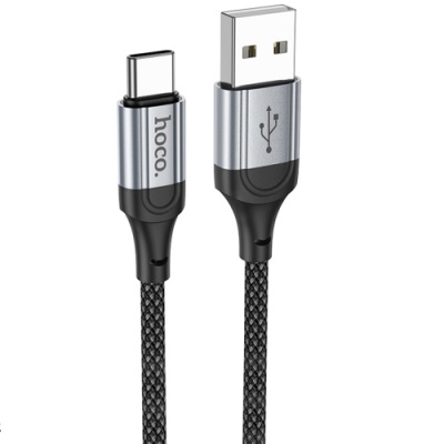 кабель hoco x102 usb - type-c 3.0a/1m (чорний) 
