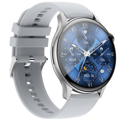 смарт-годинник hoco y10 pro amoled (срібний) 