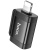 перехідник hoco ua31a lightning - usb (чорний) 