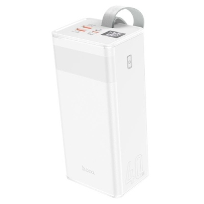 додаткова батарея power bank hoco j86 powermaster 22.5w 40000 mah (білий) 