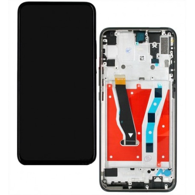 дисплей для huawei p smart z з тачскірном і рамкою, green (original china)
