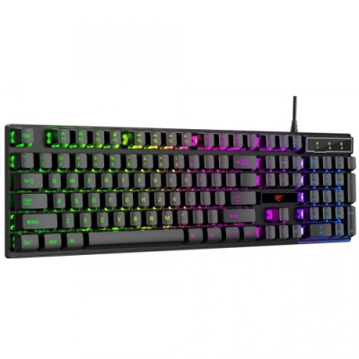 клавіатура дротова havit hv- kb101l + підсвітка 