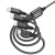 кабель hoco x76 4in1 usb - (lightning+lightning+microusb+type-c+type-c) 2.0a/1m (чорний) 