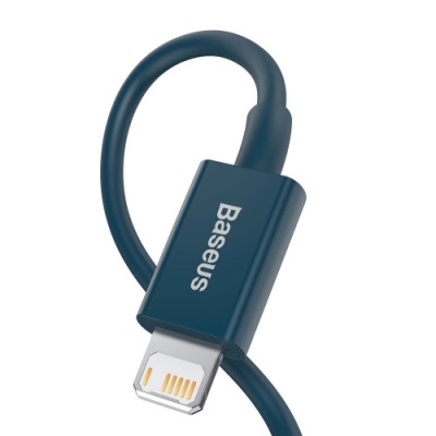 кабель baseus superior series usb - lightning 2.4a/1m (calys-a03) (blue) 
