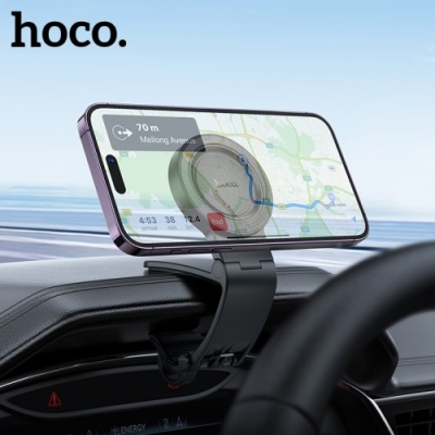 Автотримач Hoco H60 Magnetic Ring (Чорний)