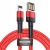 кабель baseus cafule se usb - lightning 2.4a/1m (calklf-g09) (red-black) 