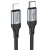 кабель hoco x102 type-c - lightning 27w/1m (чорний) 
