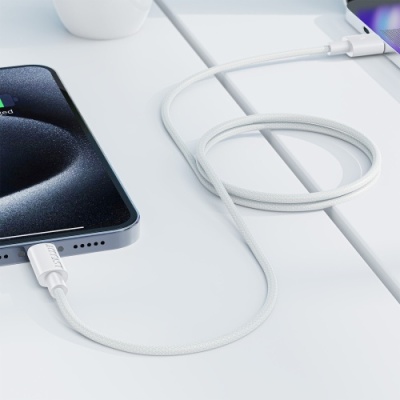 кабель acefast c18-04 usb - type-c (1.2м) (білий) 
