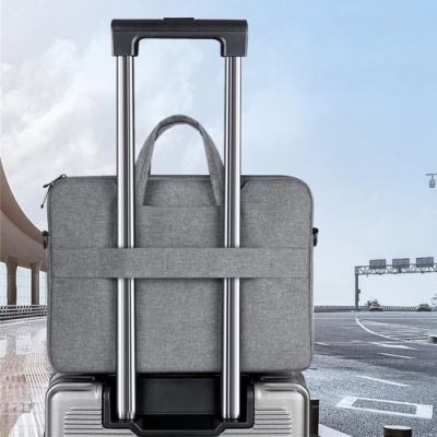 сумка для ноутбука dux ducis lbjb shoulder bag for 13"-13.9" (dark grey) 