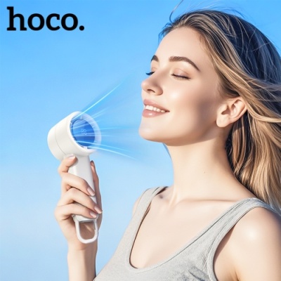 вентилятор портативний hoco hx63 (білий) 