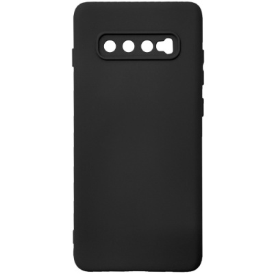 Купить чохол soft silicone case full для samsung g975 galaxy s10 plus (black) онлайн