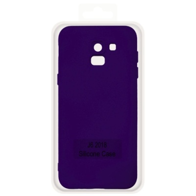 Купить чохол soft silicone case full для samsung j600 galaxy j6 2018 (purple) онлайн