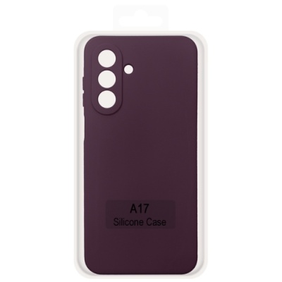Купить чохол soft silicone case full для samsung a175 galaxy a17 4g (бордовий) онлайн