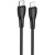 кабель borofone bx121 type-c - lightning pd27w/1m (чорний) 