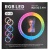 кільцева лампа rgb crystal 3d-26 26cm 