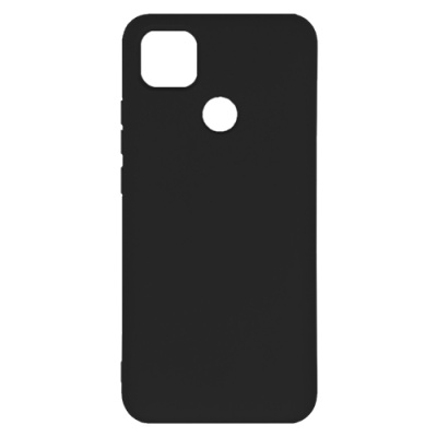 Купить силіконовий чохол soft silicone case для xiaomi redmi 9c/10a - black онлайн
