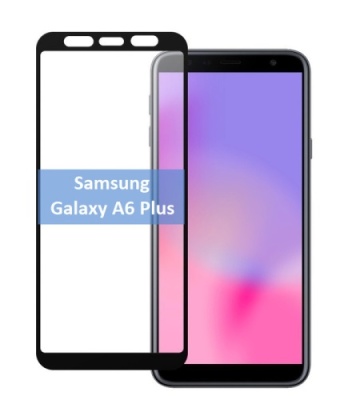 захисне скло ipaky для samsung a605 galaxy a6 plus 2018 (чорний) 