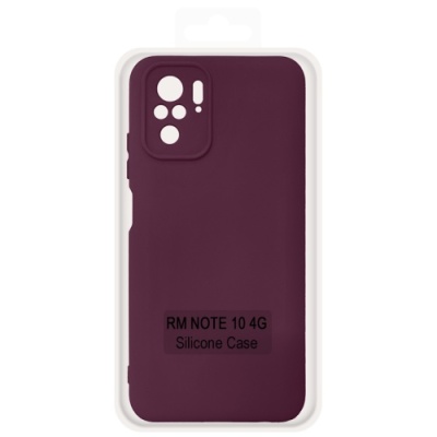 Купить чохол soft silicone case full для xiaomi redmi note 10/note 10s/poco m5s (maroon) онлайн