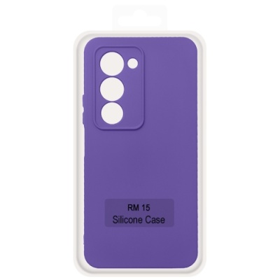 Купить чохол soft silicone case full для xiaomi redmi 15 (169.5/80.5/8.4mm) (elegant purple) онлайн