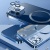 Чохол TPU Metallic Full Camera with Magsafe для Apple iPhone 12 (Blue) Купить чохол tpu metallic full camera with magsafe для apple iphone 12 (blue) онлайн