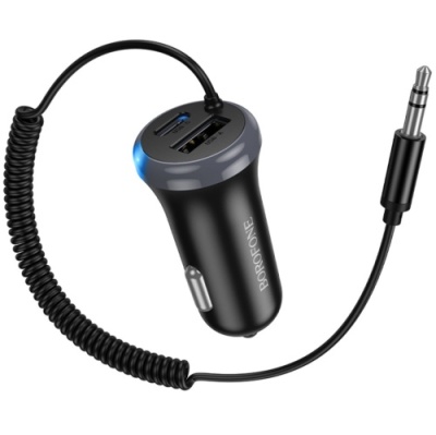 Bluetooth аудіо ресівер Borofone BC64 (Чорний)