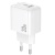 мережевий зарядний пристрій borofone bas44a 1usb/18w/qc3.0 + 1type-c/20w/pd (білий) 