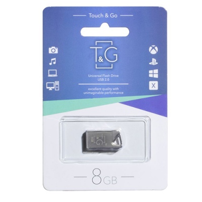 usb флеш-накопичувач tg 8gb metal 109 (сталевий) 
