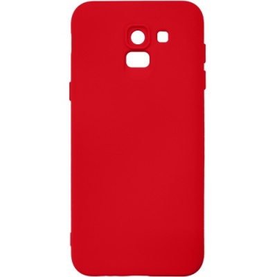 Купить чохол soft silicone case full для samsung j600 galaxy j6 2018 (red) онлайн