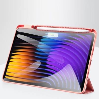 Купить чохол dux ducis domo для xiaomi pad 7/ pad 7 pro/ pad 8/ pad 8 pro with stylus pen holder & auto sleep wake (pink) онлайн