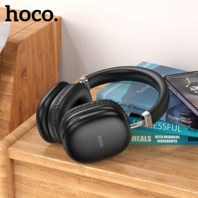 бездротові навушники накладні hoco w35 max joy (чорний) 