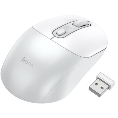 бездротова миша hoco gm28 (білий) 