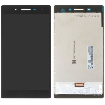 дисплей для lenovo tab 3-730x (p/n: tv070wsm-tl1) з чорним тачскріном