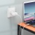 мережевий зарядний пристрій hoco c96a 1usb/2.1a + (usb - microusb) (білий) 