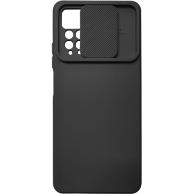 Купить силіконовий чохол soft tpu armor camshield для xiaomi redmi note 12 pro 4g - black онлайн