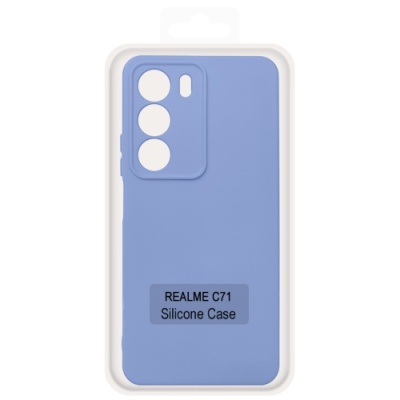 Купить чохол soft silicone case full для realme c71 (linen blue) онлайн