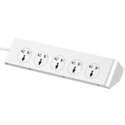 мережевий подовжувач ldnio sc10610 (10 ports / 1pd / 1qc3.0 / 4 usb / 2m) (бiлий) 