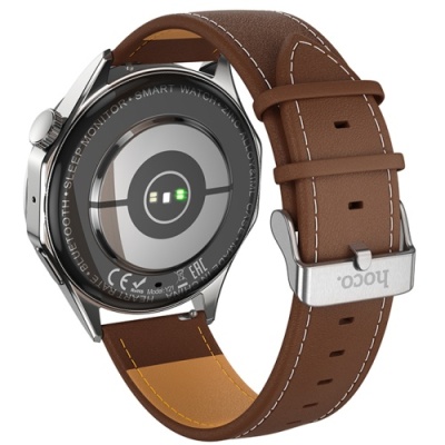смарт-годинник hoco y21 amoled (срібний) 