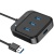 USB HUB Hoco HB31 Easy 4-in-1 converter (USB to USB3.0*4) 1,2m. Black usb hub hoco hb31 easy 4-in-1 converter (usb to usb3.0*4) 1,2m. black